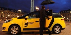 Voitures Jaunes, un nouveau concurrent pour les taxis parisiens Voitures Jaunes, un nouveau concurrent pour les taxis parisiens