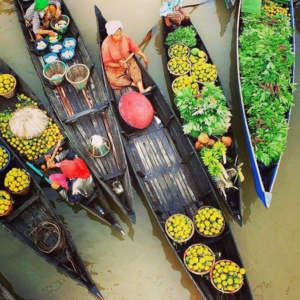 Marché flottant - © OT Indonésie