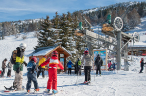 Sur les pistes de Lans en Vercors - © Isère Tourisme