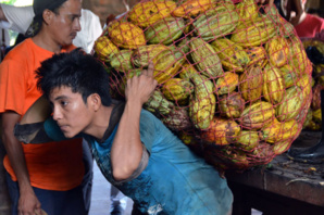 Commerce du cacao au Salvador - © D. Raynal