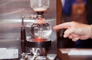 Un espace Café à la Foire de Paris