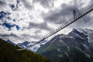 Pont suspendu Charles Kuonen © Valentin Flauraud