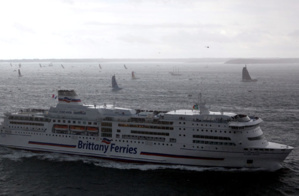 Le Pont-Aven, navire amiral de la Brittany Ferries - © Alexis Courcoux