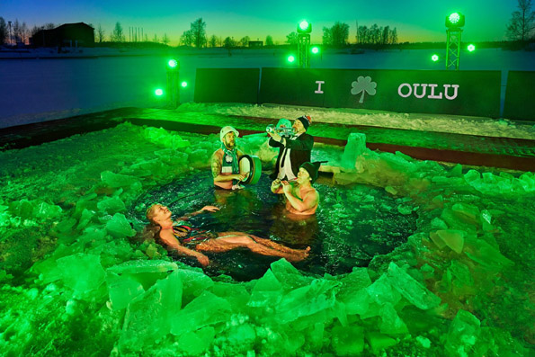Polar Bear Pitching à Oulu en Finlande - © DR Polar Bear Pitching à Oulu en Finlande - © DR