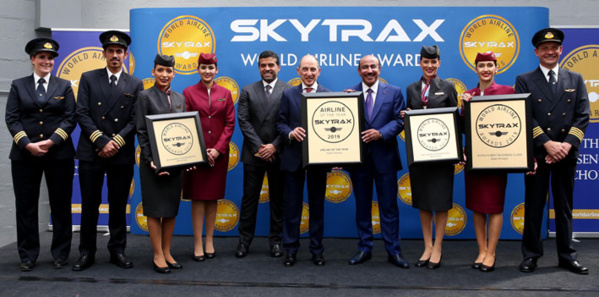 Qatar Airways remporte quatre prix lors des World Airline Awards Skytrax 2019