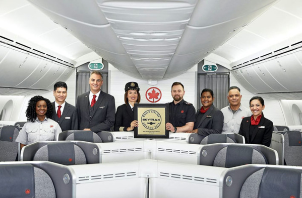 Air Canada meilleur transporteur aérien en Amérique du Nord aux World Airline Awards Skytrax