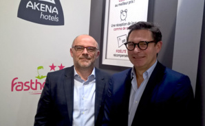 Frederic Hourmant (FastHotel) et Marc_Plisson (Akena) - © D. Raynal Frederic Hourmant (FastHotel) et Marc_Plisson (Akena) - © D. Raynal