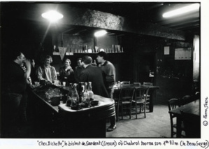 Bistrot de Sardent où Claude Chabrol a tourné son premier film - © Pierre Josse Bistrot de Sardent où Claude Chabrol a tourné son premier film - © Pierre Josse