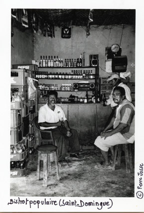 Bistrot populaire à Saint-Domingue - © Pierre Josse