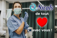 L’entreprise Nicols soutient le personnel médical L’entreprise Nicols soutient le personnel médical
