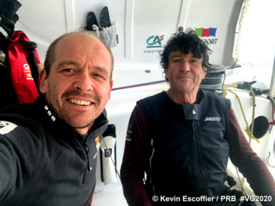 Vendée Globe : Jean Le Cam au secours de Kevin Escoffier Vendée Globe : Jean Le Cam au secours de Kevin Escoffier