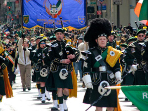 A Dublin, la grande parade devrait rassembler plus de 500 000 personnes ! © Bravofly