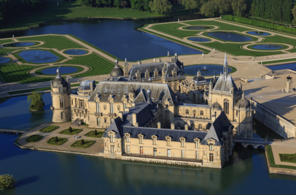 Le Château de Chantilly obtient 3 étoiles au Guide Vert Michelin