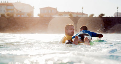 Beach life in Anglet