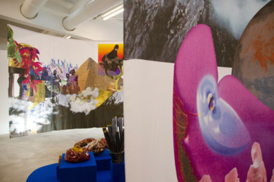 Josèfa Ntjam associe sculpture, photomontage, performance, film et écriture.© David Raynal Josèfa Ntjam associe sculpture, photomontage, performance, film et écriture.© David Raynal