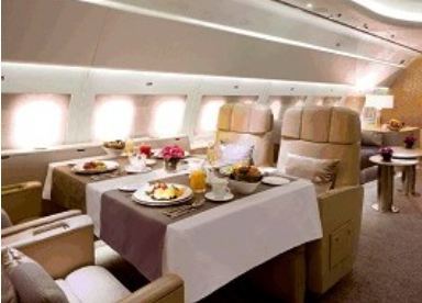 Emirates lance un service de jet privé avec espace spa-douche en marbre