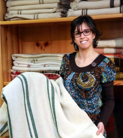 Luana Usel, tisserande - © DR Luana Usel, tisserande - © DR