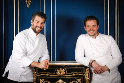 Chefs Aleksandre Olivier et Aurélien Largeau - @ Delphine Pernaud Chefs Aleksandre Olivier et Aurélien Largeau - @ Delphine Pernaud