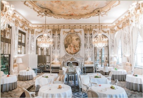 Déjeuner de printemps au Meurice
