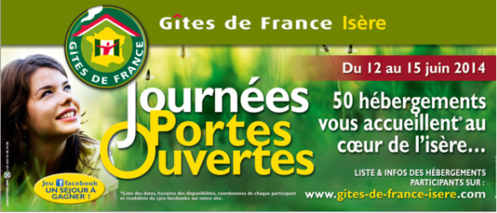 Portes ouvertes des Gîtes de France en Isère Portes ouvertes des Gîtes de France en Isère