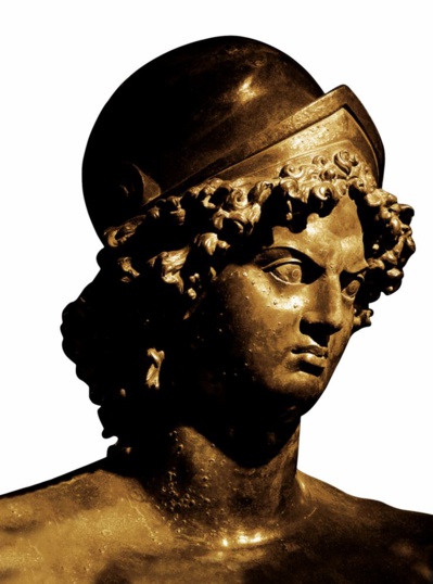 Sculpture en bronze de Mars - © Musée de Zeugma Sculpture en bronze de Mars - © Musée de Zeugma