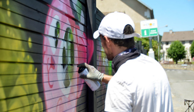 Le grapheur Rino © David Raynal Le grapheur Rino © David Raynal