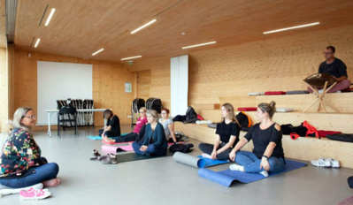 Séance de sophrologie - © Sandrine Gerbault Séance de sophrologie - © Sandrine Gerbault