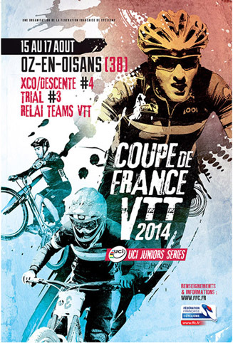 Coupe de France et coupe du monde VTT à Oz en Oisans