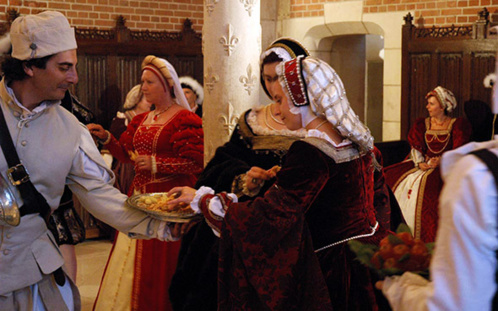A la table du Château Royal d’Amboise A la table du Château Royal d’Amboise