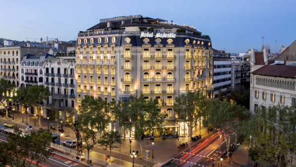 Le légendaire 5 étoiles Majestic sur l’emblématique Passeig de Gracia - © Majestic Hotel & Spa Barcelona