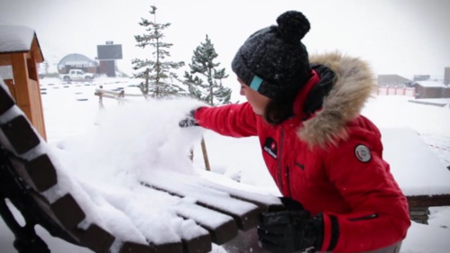 Premiers flocons à Val Thorens ! (Vidéo)
