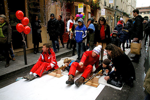 Initiation au Biathlon - © SGDN - Mick Allouis Initiation au Biathlon - © SGDN - Mick Allouis