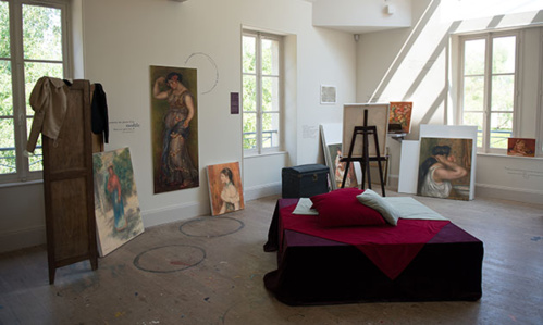 L'atelier (étage) - © Centre culturel Renoir