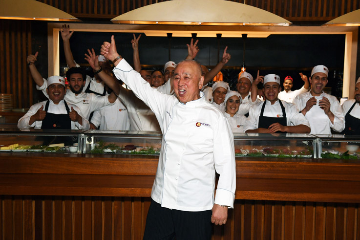 Le Chef Nobu Matsushisa - © David M. Benett; Le Chef Nobu Matsushisa - © David M. Benett;