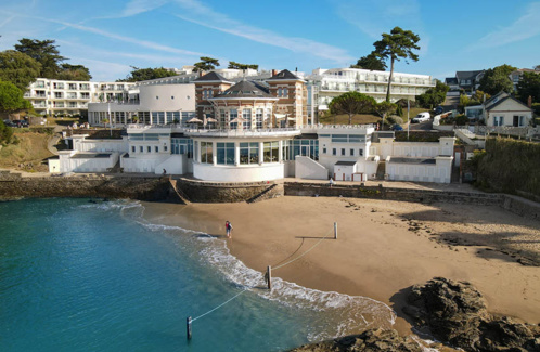 La Thalasso vue de la plage de la Source - @ Thalasso Pornic