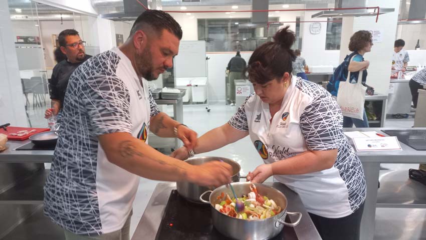 Gregory et Melissa Cordoba (France) en pleine préparation - © Jean-Louis Corgier