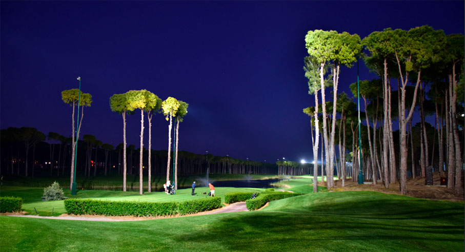 Swing à Belek sur la Riviera turque