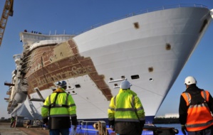 Harmony of the Seas aux chantiers STX de Saint Nazaire - © Royal Carribean Harmony of the Seas aux chantiers STX de Saint Nazaire - © Royal Carribean