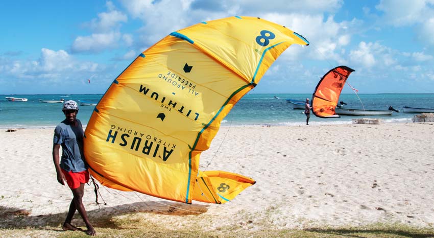 Anse Mourouk_Spot de kitesurf mondialement célèbre dans le sud de l'île Rodrigues - © Joey Nicles Modeste