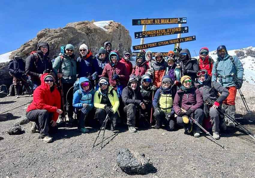 Pour 26 téméraires, un seul objectif : se hisser sur le toit de l’Afrique - © Cediv Travel Pour 26 téméraires, un seul objectif : se hisser sur le toit de l’Afrique - © Cediv Travel