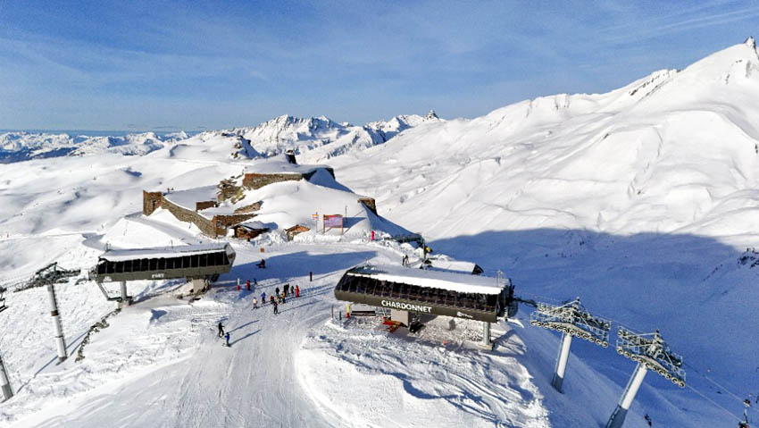 @Domaine Skiable de La Rosière @Domaine Skiable de La Rosière