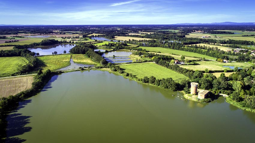 Paysage de la Dombes - © Dombes Tourisme Paysage de la Dombes - © Dombes Tourisme
