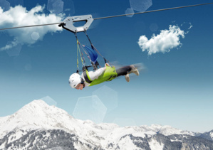 Tyrolienne - © JF Vuarand – Chatel Tourisme Tyrolienne - © JF Vuarand – Chatel Tourisme