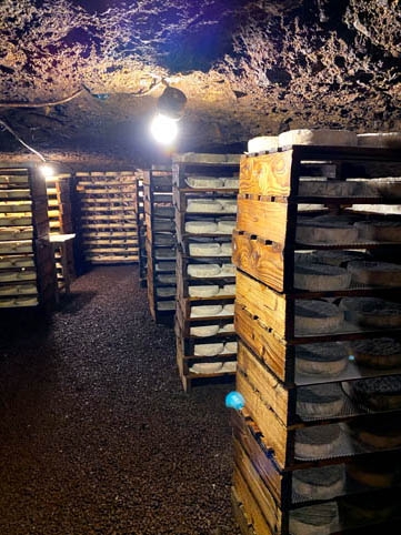 Affinage en cave du saint-nectaire - © OT Sancy Affinage en cave du saint-nectaire - © OT Sancy