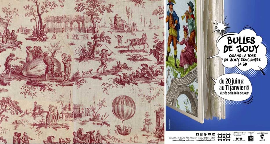 Le musée de la Toile de Jouy met la BD à l’honneur