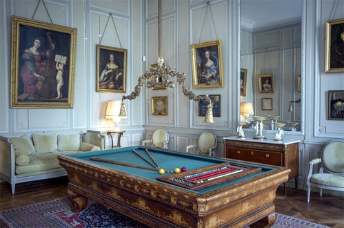 La salle de billard - © Yann Monel - CMN La salle de billard - © Yann Monel - CMN