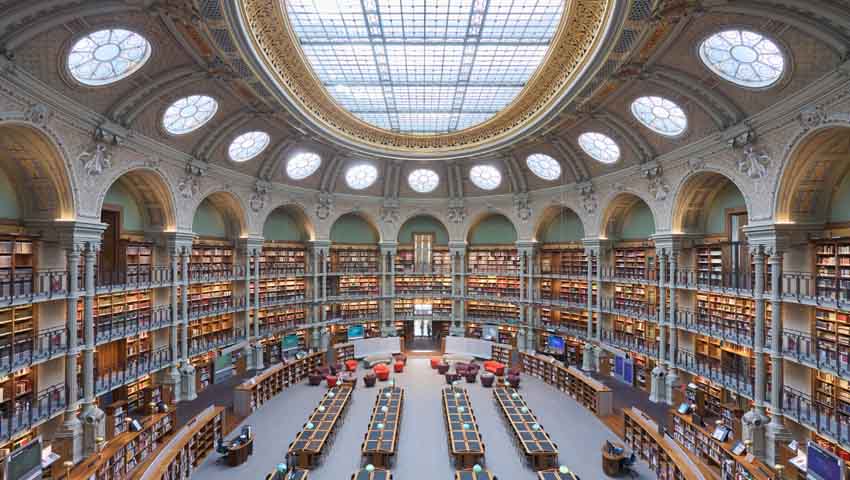 Bibliothèque nationale de France, salle Labrouste - © Guillaume Murat Bibliothèque nationale de France, salle Labrouste - © Guillaume Murat