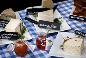 Présentation de fromages - © Tina Stafrén/imagebank.sweden.se