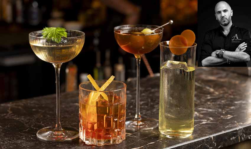 L'art du cocktail par Matthias Giroud, mixologue - © Natalia Khoroshaieva