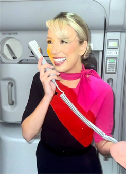 Maddy Edgar, membre d’équipage Qantas en Business & First Class - © Quantas